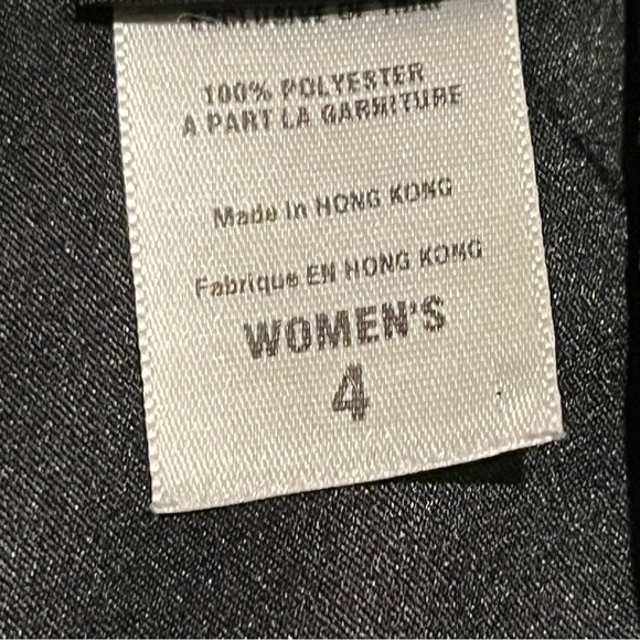 Vintage Patagonia Pants Womens Size 4 Black Pataloha Crop Capri Hiking Outdoors - Picture 5 of 12